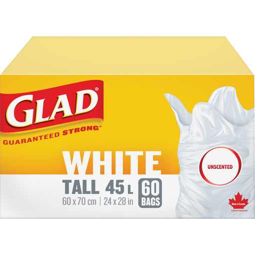 Tall 45L Unscented Garbage Bags