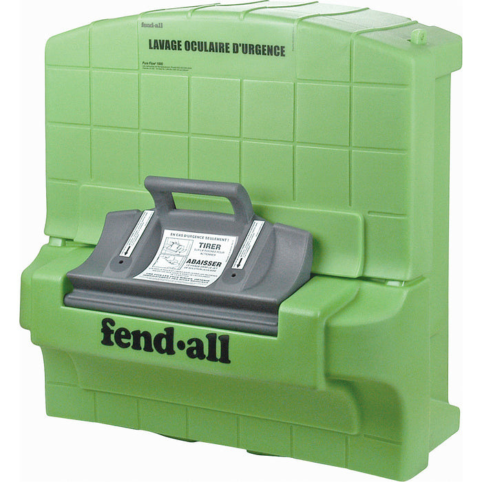 French Instructions for Fendall Pure Flow 1000® Eyewash Station