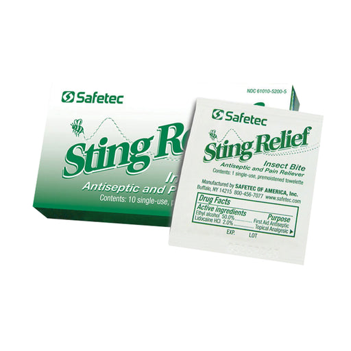 Insect Sting Relief Towelettes