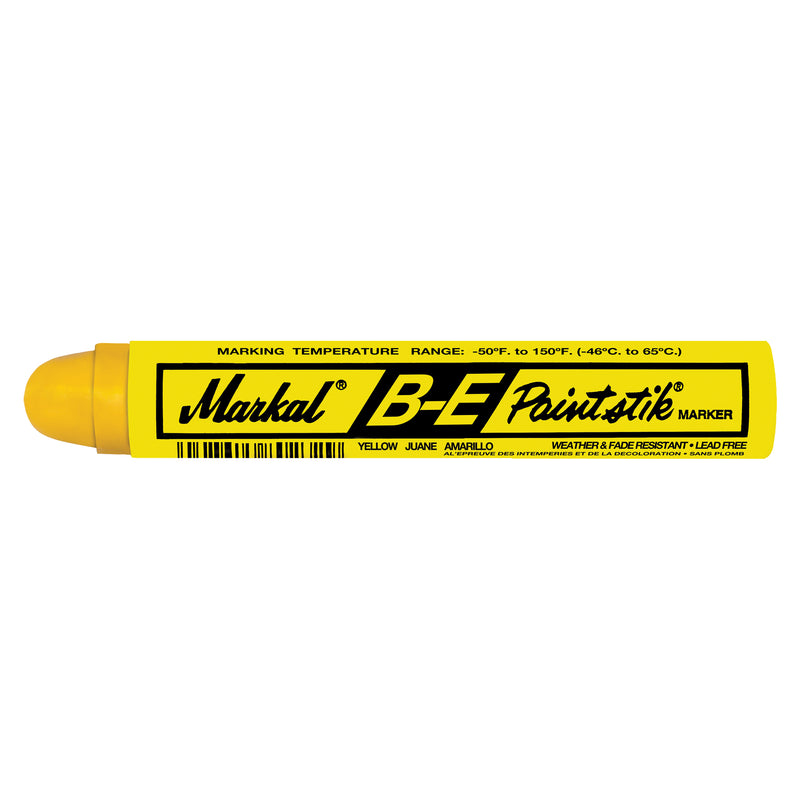 Marqueur peinture BE Paintstik®, bâton solide, jaune