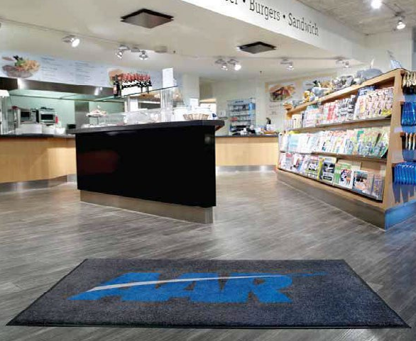 Plush Nylon Indoor Logo Mat