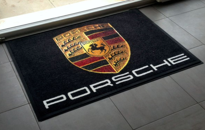 Plush Nylon Indoor Logo Mat