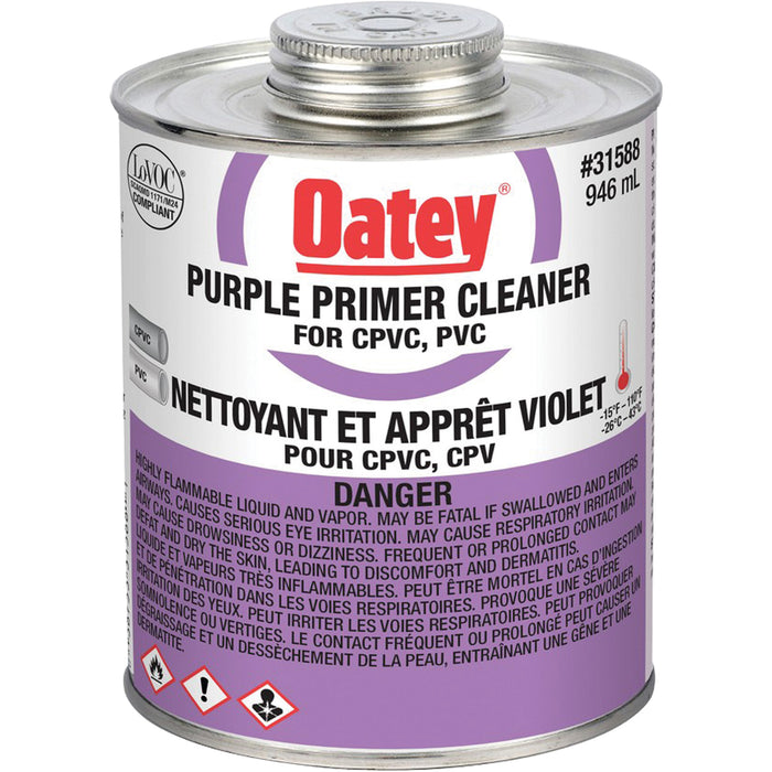 Purple Primer/Cleaner, 946 ml, Brush Top Can