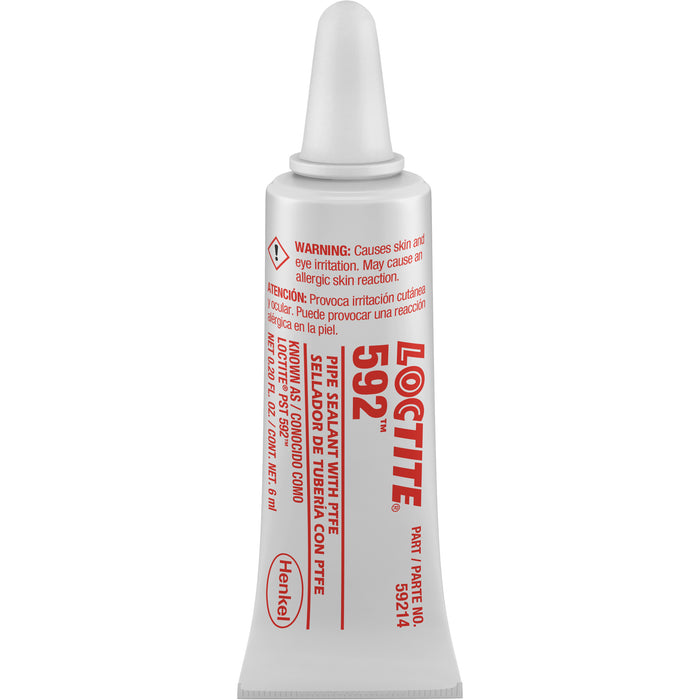 592™ PST® Slow Cure Thread Sealant, Tube, 6 ml, -54° C - 204° C/-65° F - 400° F