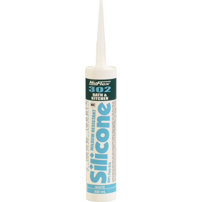 NuFlex® 302 Bath And Kitchen Silicone Sealant