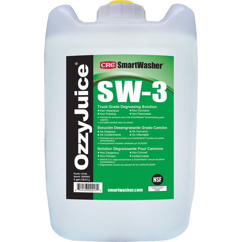 Solution dégraissante SmartWasher® OzzyJuice® pour camions, bidon