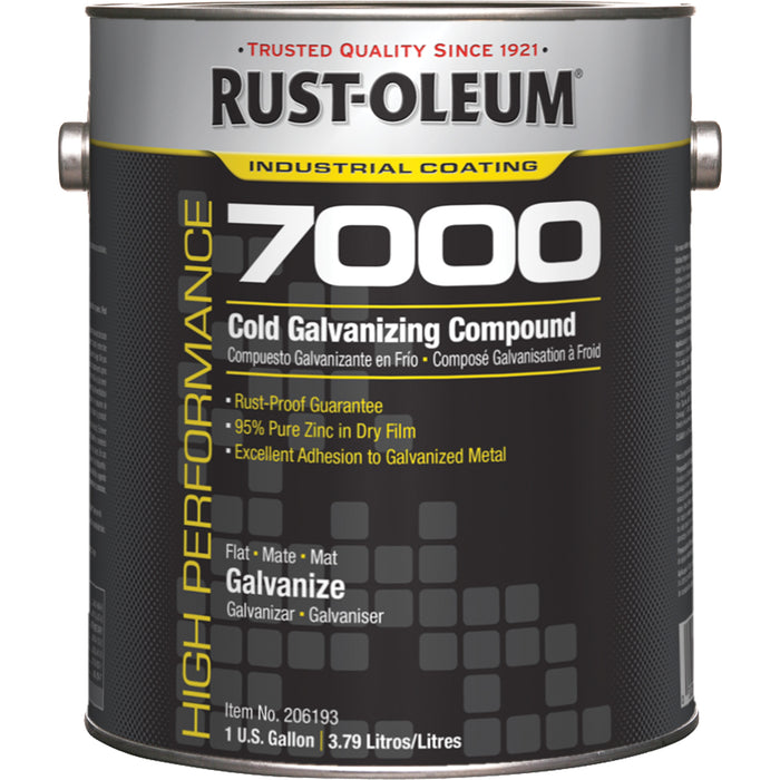 High-Performance 7000 System Cold Galvanizing Compound, Gallon