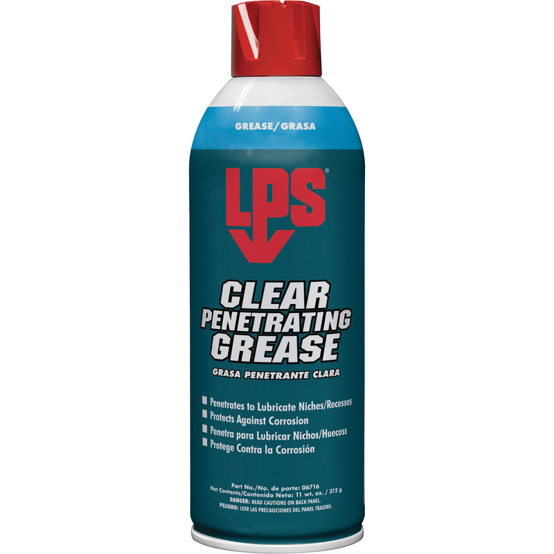 Graisse pénétrante transparente, 11 oz, aérosol