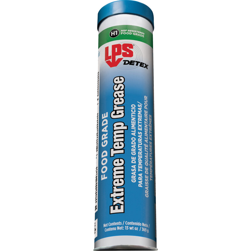 Graisse alimentaire Detex® pour températures extrêmes, cartouche