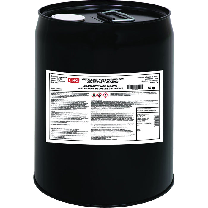 Brakleen® BPC Non-Chlorinated Low-VOC Brake Cleaner, Pail