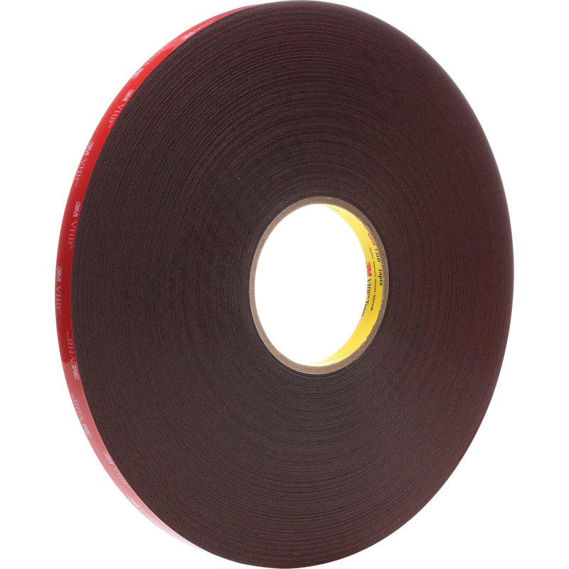 Ruban adhésif VHB™, 12 mm (1/2") de largeur x 33 m (108 pi) de longueur, 25 mils d'épaisseur