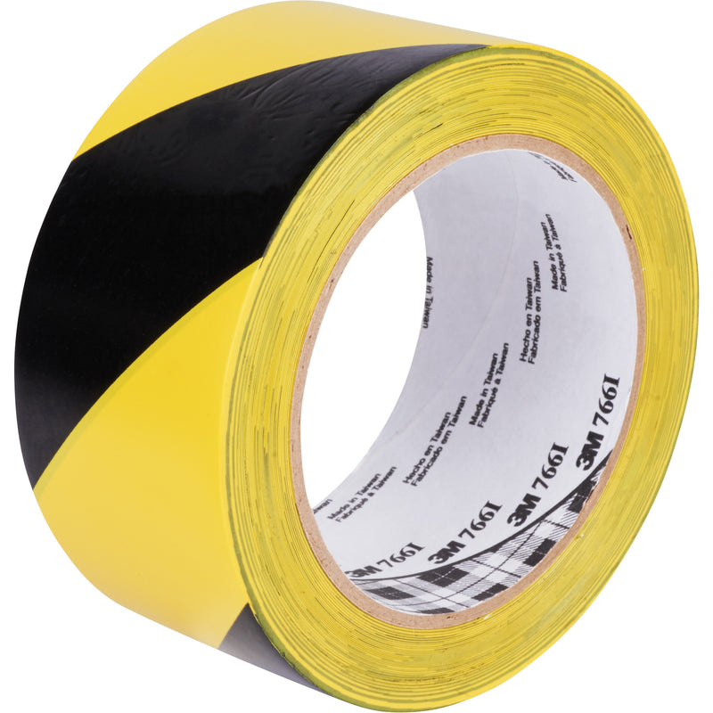 Ruban de signalisation de danger 766, 50,8 mm (2") x 33 m (108'), noir/jaune
