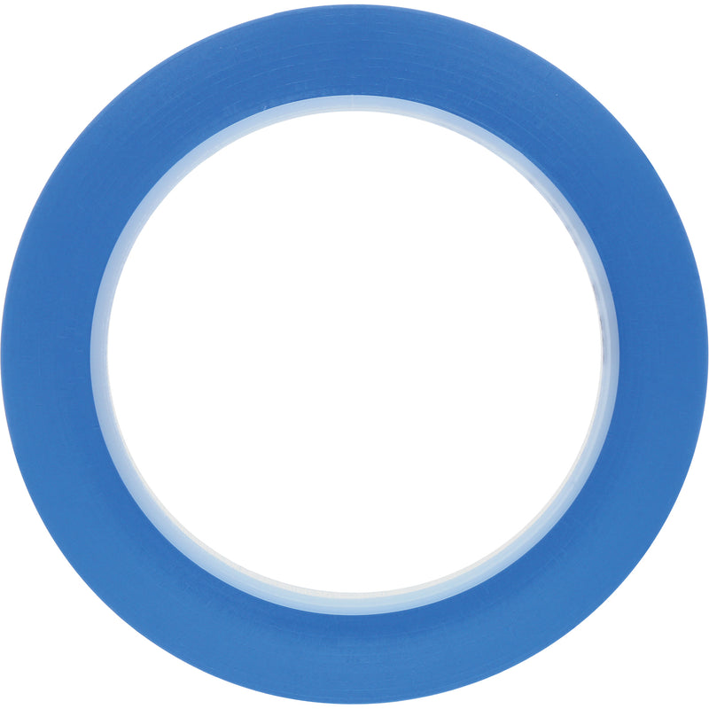 471 Vinyl Tape, 6 mm (1/4") W x 32.9 m (108') L, 5.2 mils, Blue