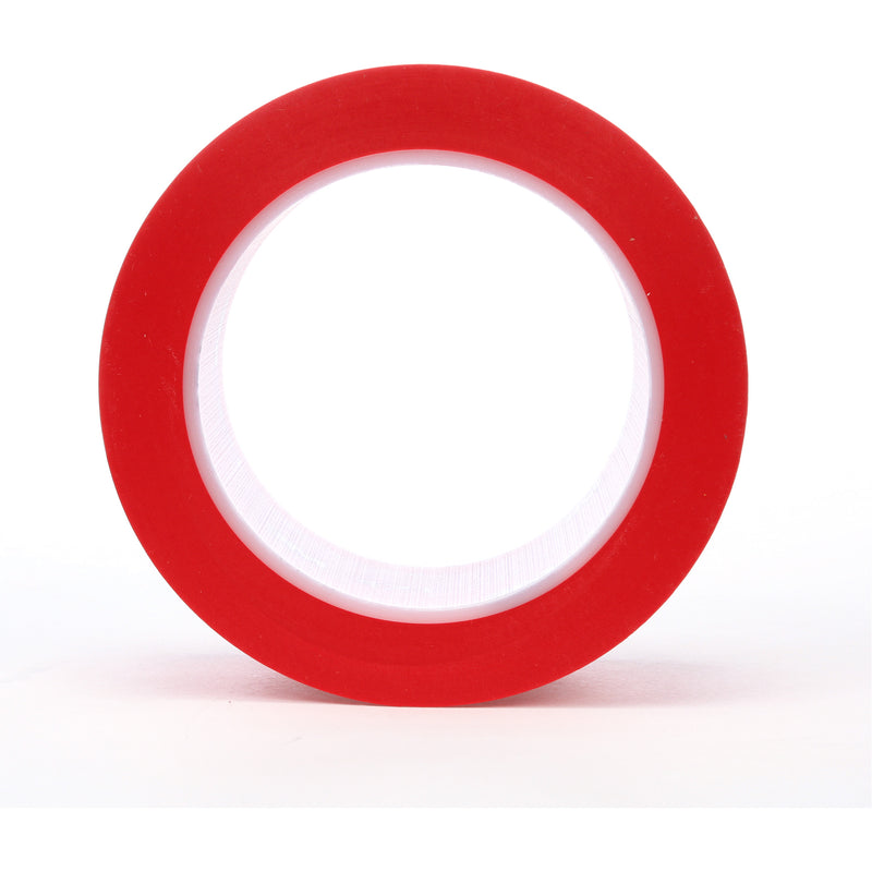 Ruban vinyle 471, 50,8 mm (2 po) de largeur x 32,9 m (108 pi) de longueur, 5,2 mils, rouge