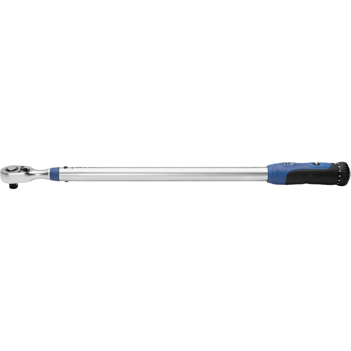 Super Heavy-Duty Torque Wrench, Click, 1/2" Square Drive, 50 - 250 lbf. Ft