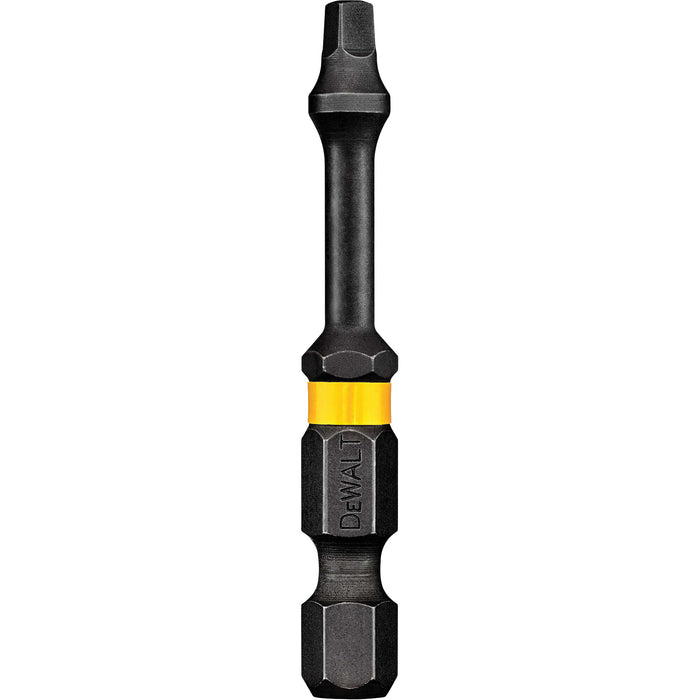 FlexTorq Impact-Ready Drill Bit, Square, #2 Tip, 1/4" Drive Size, 2" Length