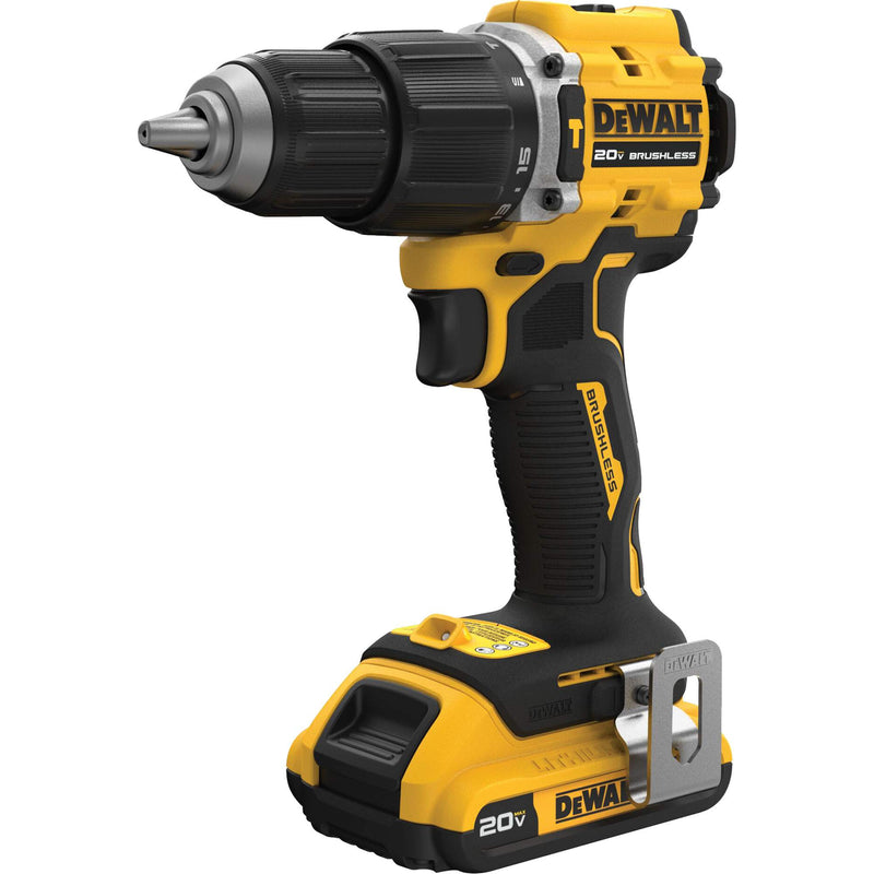 Atomic Compact Series™ Brushless Cordless Hammer Drill Kit, 1/2" Chuck, 20 V