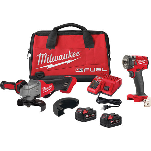M18 Fuel™ Compact Impact Wrench & Grinder Kit