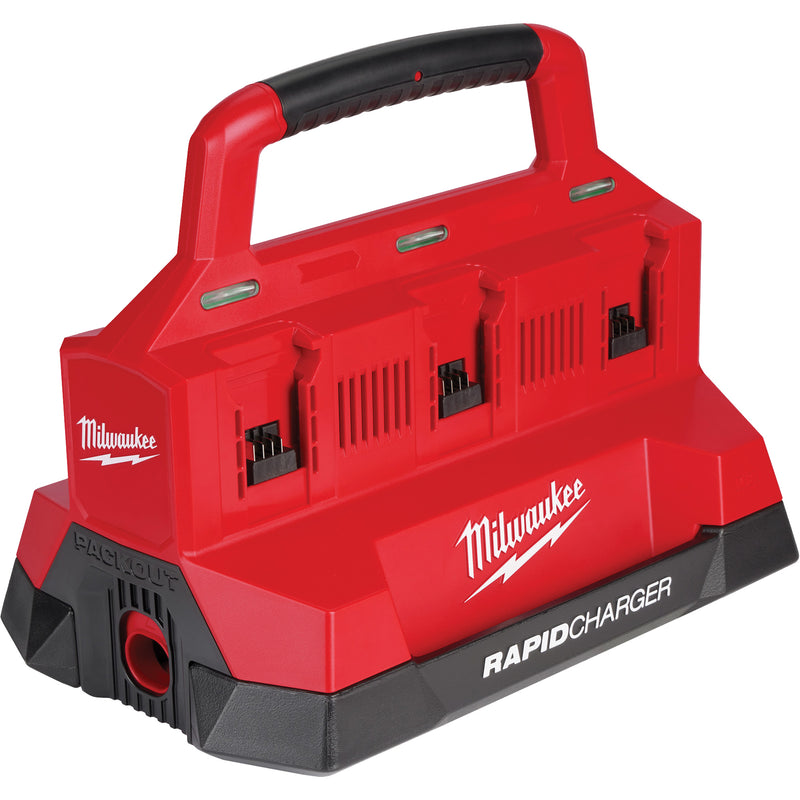 Chargeur rapide M18™ PackOut™ à six baies, 18 V, lithium-ion