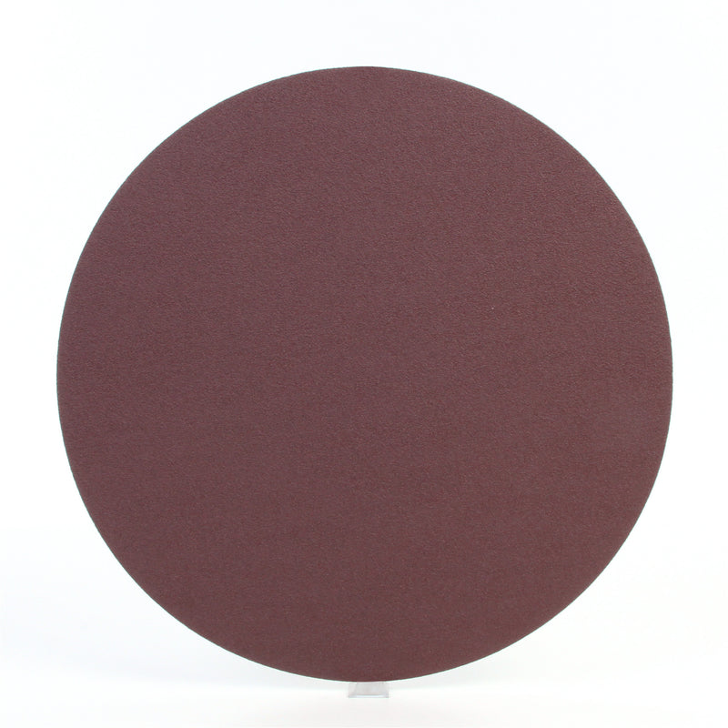 PSA Cloth Disc 248D, 12" Dia., 80 Grit, Aluminum Oxide
