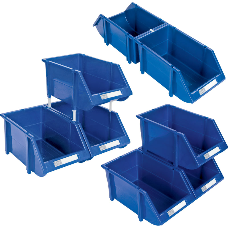 Bac empilable et suspendu, 5-7/8" L x 4-11/16" H x 9-13/16" P, vert