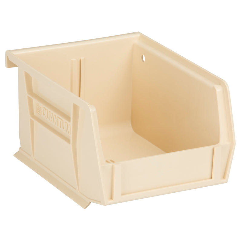 Ultra Stack & Hang Bin, 4-1/8" W x 3" H x 5-3/8" D, Ivory