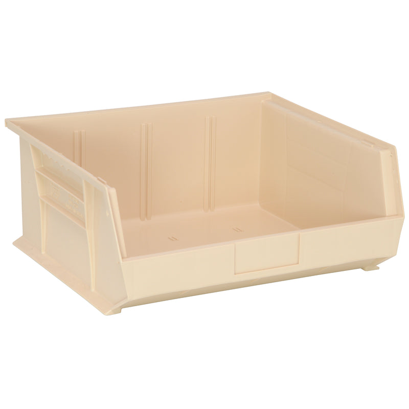 Ultra Stack & Hang Bin, 16-1/2" W x 7" H x 14-3/4" D, Ivory