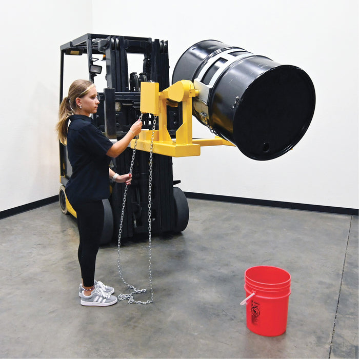 Fork Mounted Drum Carrier