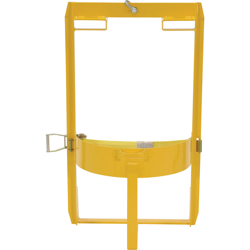 Élévateur de fûts suspendu, 30 à 55 gal US (25 à 45,8 gal impériaux), capacité de 1 000 lb/454 kg.