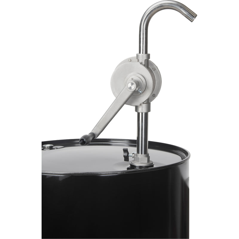 Pompe à baril de type rotatif