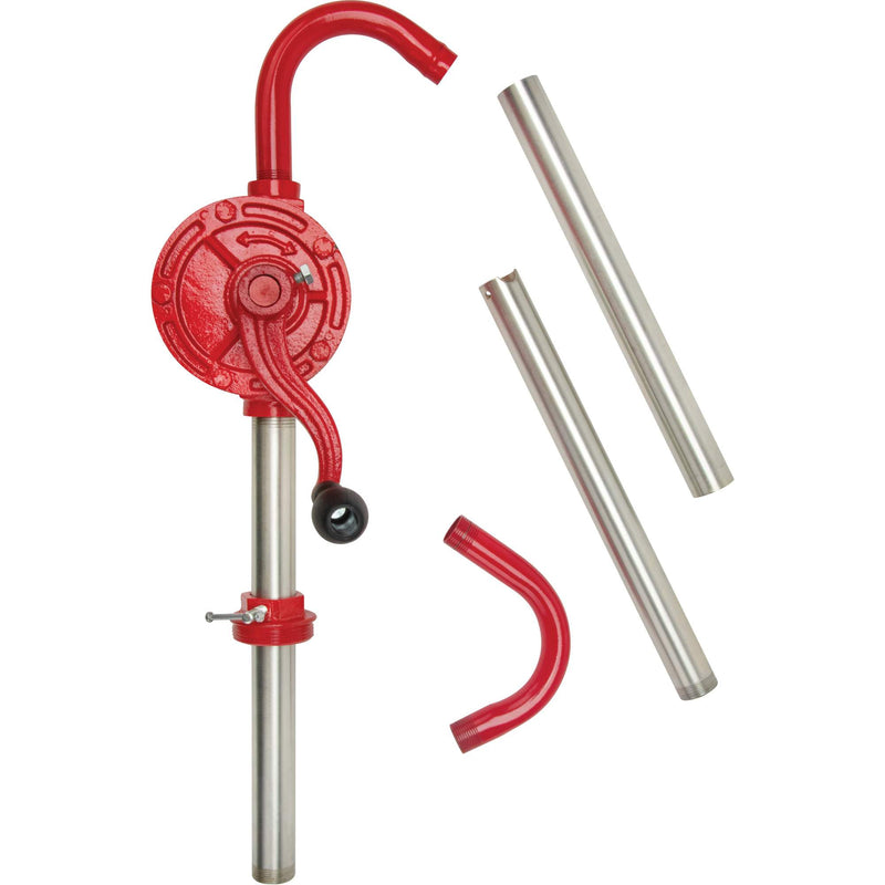 Pompe à baril de type rotatif