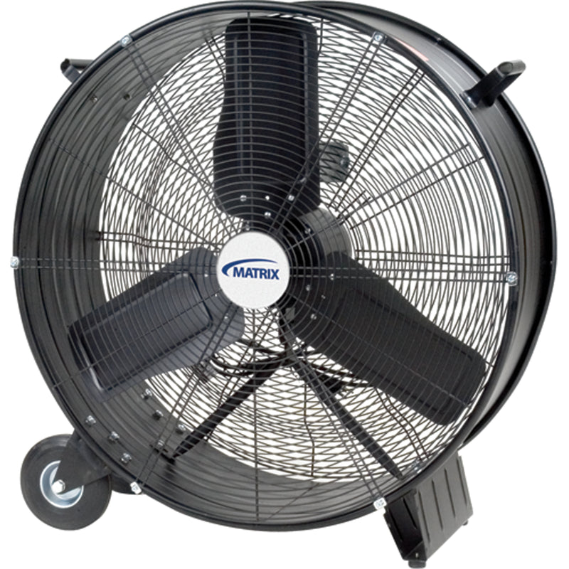 Light Industrial Direct Drive Drum Fan, Industrial, 2 Speed, 28" Diameter