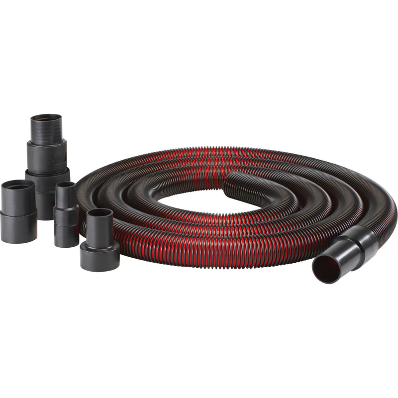 Tuyau résistant à l'écrasement de qualité supérieure de 1-1/2 po x 12 pi avec adaptateur