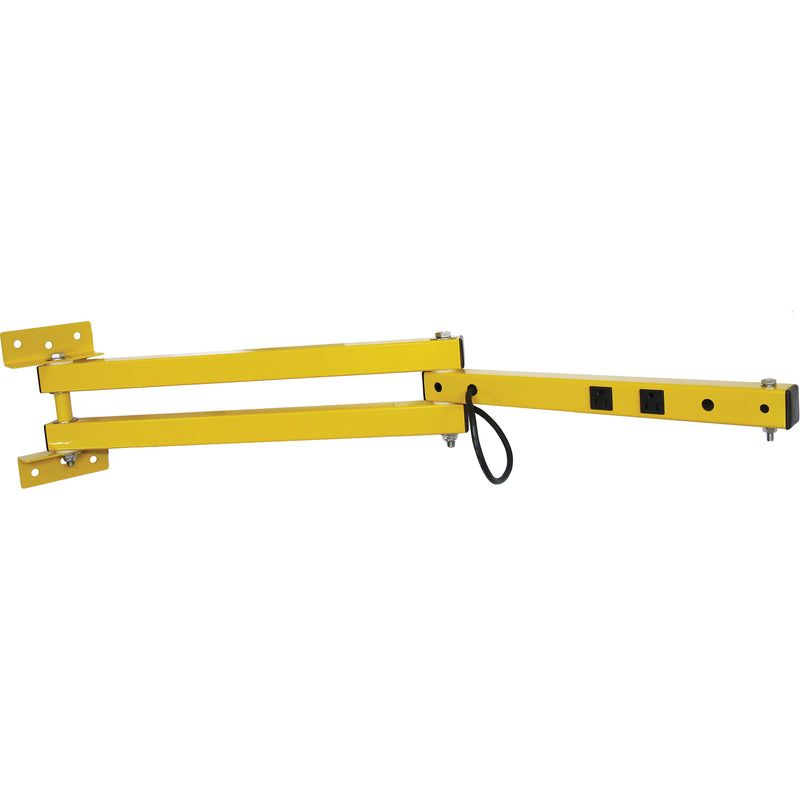 180º Double Locking Arm with 2 Receptacles