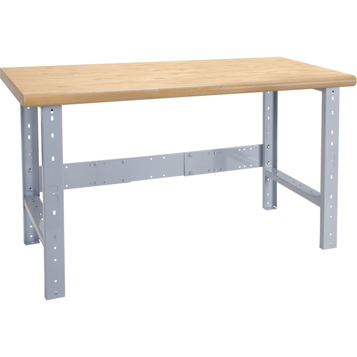 Heavy-Duty Modular Workbench, Top & Legs Only, 2500 lbs. Cap., 48" W x 24" D