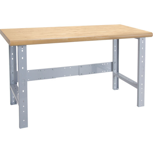 Heavy-Duty Modular Workbench, Top & Legs Only, 2500 lbs. Cap., 60" W x 30" D