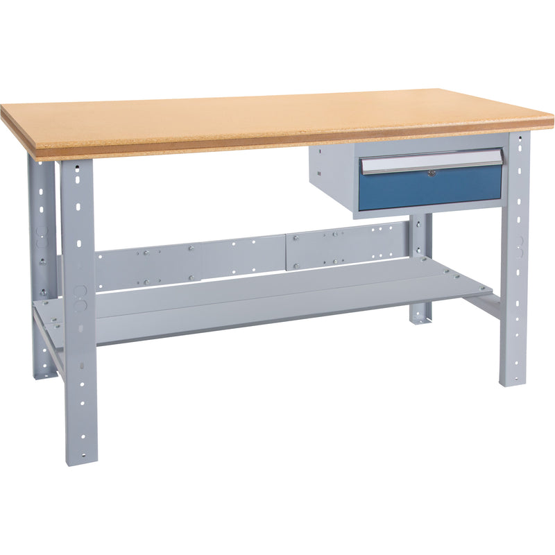 Établi modulaire robuste, 48 po l. x 24 po P. x capacité de 2500 lb