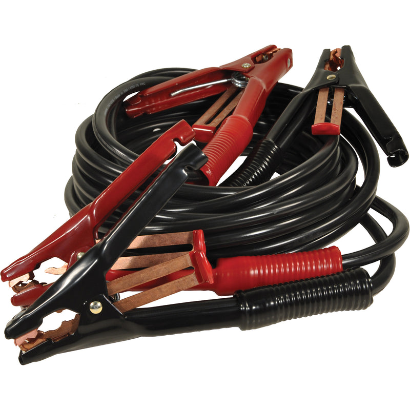 Câbles de démarrage robustes, 5 AWG, 500 A, câble de 15 pi