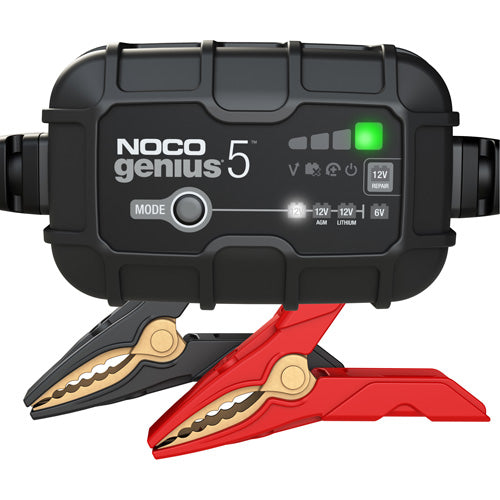 Genius® 5™ 5-Amp Battery Charger