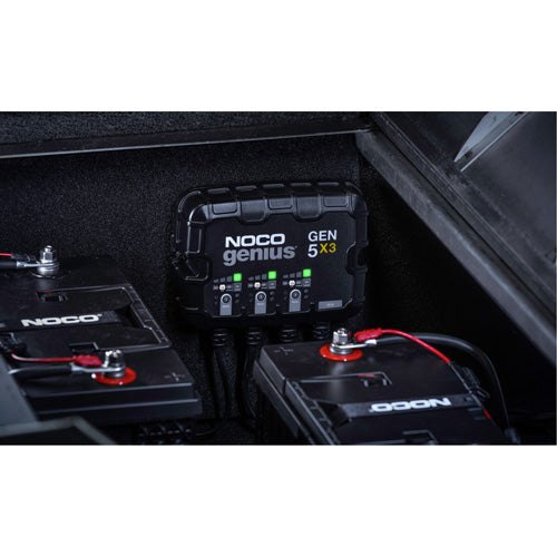 Genius® Gen5X3 3-Bank, 15-Amp On-Board Battery Charger