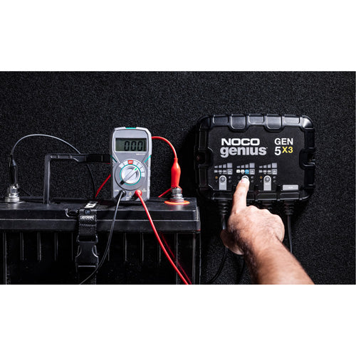 Genius® Gen5X3 3-Bank, 15-Amp On-Board Battery Charger