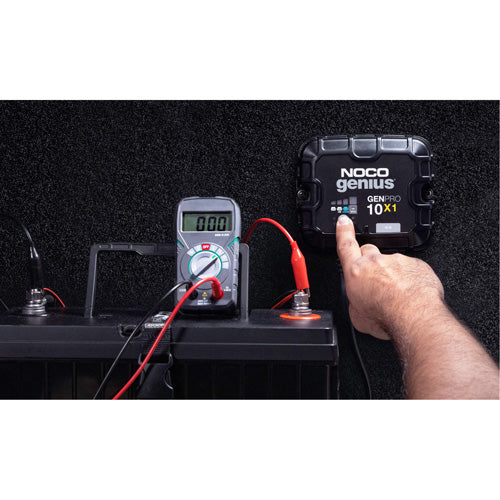 Genius® GenPro10X1 1-Bank, 10-Amp On-Board Battery Charger