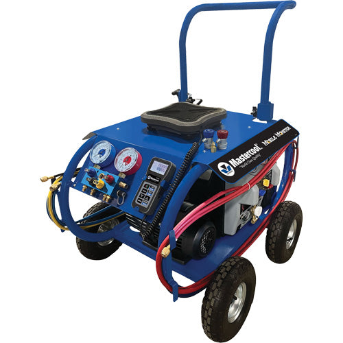 Mobile Monster R134a HeavyDuty Automotive A/C Charging and Refrigerant Recovery Station