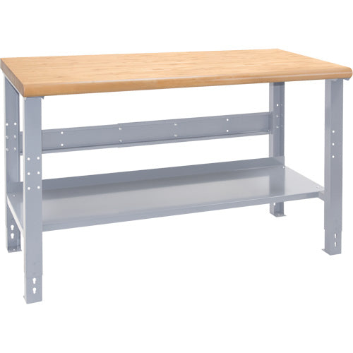 Industrial Modular Workbench, 1000 lbs. Cap., 60" W x 30" D