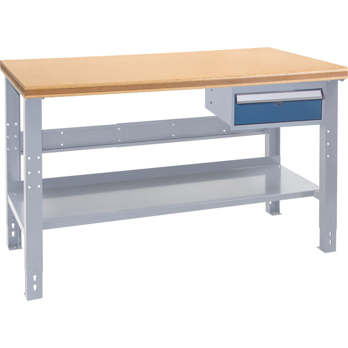 Industrial Modular Workbench, 48" W x 24" D x 1000 lbs. Capacity