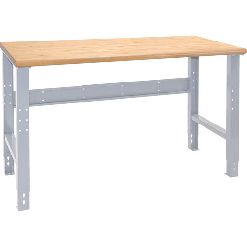 Industrial Modular Workbench, Top & Legs Only, 1000 lbs. Cap., 60" W x 36" D