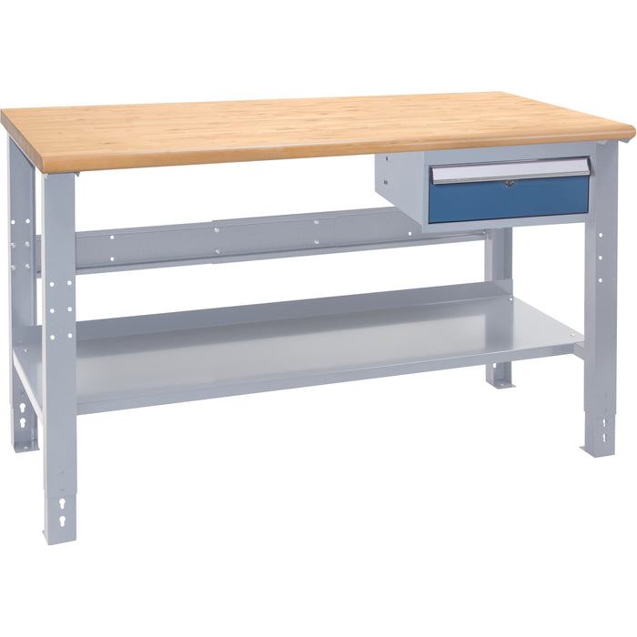 Industrial Modular Workbench, 1000 lbs. Cap., 48" W x 24" D