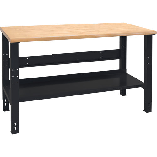 Industrial Modular Workbench, 1000 lbs. Cap., 60" W x 24" D
