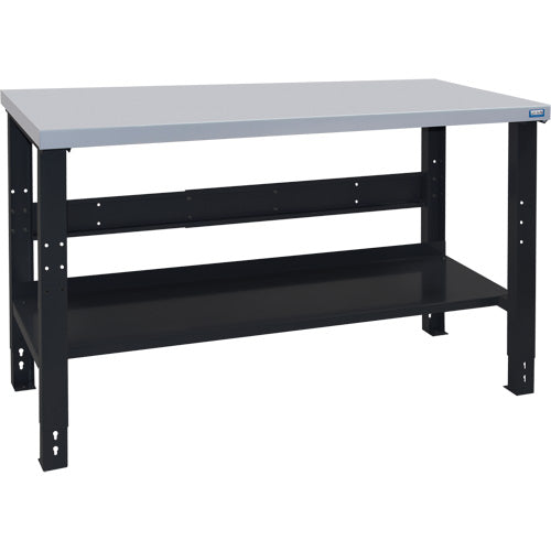 Industrial Duty Workbench, 60" W x 36" D x 34" H, 1000 lbs. Capacity