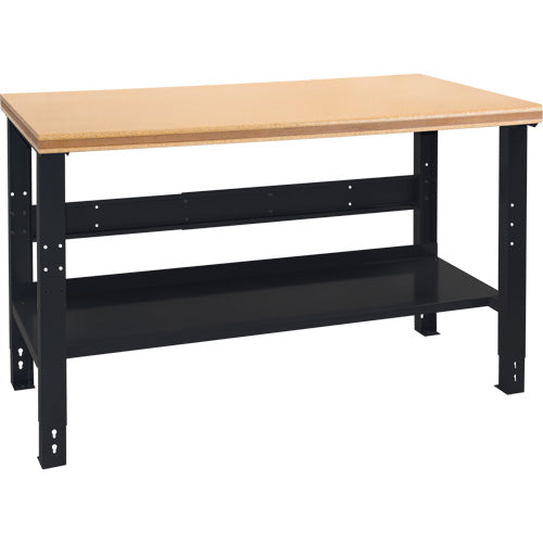 Industrial Duty Workbench, 60" W x 36" D x 34" H, 1000 lbs. Capacity